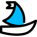 a close up of a logo